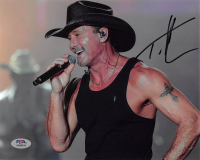 Tim McGraw Signed 8x10 Photo (PSA) at PristineAuction.com
