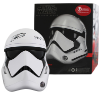 John Boyega Signed "Star Wars: The Force Awakens" Full-Size Stormtrooper Helmet Inscribed "FN-2187" (Beckett) at PristineAuction.com