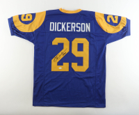 Eric Dickerson Signed Jersey Inscribed "HOF 99" (JSA) at PristineAuction.com