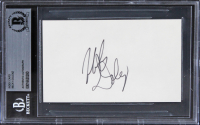 Micky Dolenz Signed 3x5 Index Card (BGS) at PristineAuction.com