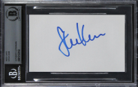 Steve Kerr Signed 3x5 Index Card (BGS) at PristineAuction.com