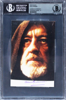 Alec Guinness Signed "Star Wars" 4x6 Photo (BGS | Auto 10) at PristineAuction.com