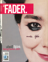 Bjork Signed 2001 "The Fader" Magazine Cover Inscribed "Warmth" (Beckett) at PristineAuction.com