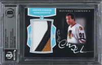 Chevy Chase Signed "National Lampoon's Vacation" Custom Trading Card with Game-Worn Relic #1/1 (BGS) at PristineAuction.com