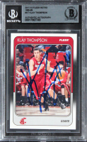 Klay Thompson Signed 2011 Fleer Retro 1988-89 #KT RC (BGS) at PristineAuction.com