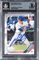 Michael Busch Signed 2019 Bowman Draft #BD57 RC (BGS) at PristineAuction.com