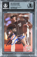 Patrick Corbin Signed 2020 Topps Chrome Sepia Refractors #195 (BGS) at PristineAuction.com