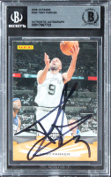 Tony Parker Signed 2009 Panini #200 (BGS) at PristineAuction.com
