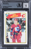 Joe Mullen Signed 1998 Topps #76 (BGS | Auto 10) at PristineAuction.com