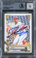 Josiah Gray Signed 2022 Topps Gypsy Queen #164 (BGS | Auto 10) at PristineAuction.com