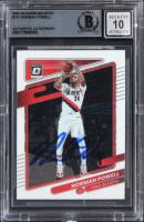 Norman Powell Signed 2021 Donruss Optic #121 (BGS | Auto 10) at PristineAuction.com