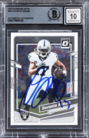 Davante Adams Signed 2023 Donruss Optic #96 (BGS | Auto 10) at PristineAuction.com