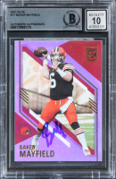 Baker Mayfield Signed 2021 Elite #71 (BGS | Auto 10) at PristineAuction.com
