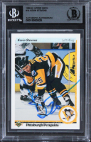 Kevin Stevens Signed 1990 Upper Deck #14 (BGS) at PristineAuction.com