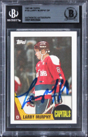 Larry Murphy Signed 1987 Topps #133 (BGS) at PristineAuction.com