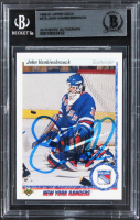 John Vanbiesbrouck Signed 1990 Upper Deck #279 (BGS) at PristineAuction.com