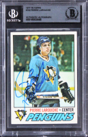 Pierre LaRouche Signed 1977 Topps #102 (BGS) at PristineAuction.com