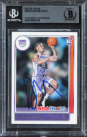 Davion Mitchell Signed 2021 Hoops #228 RC (BGS) at PristineAuction.com