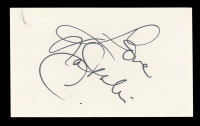 Natalie Cole Signed 3x5 Index Card Inscribed "Love" (Beckett) at PristineAuction.com