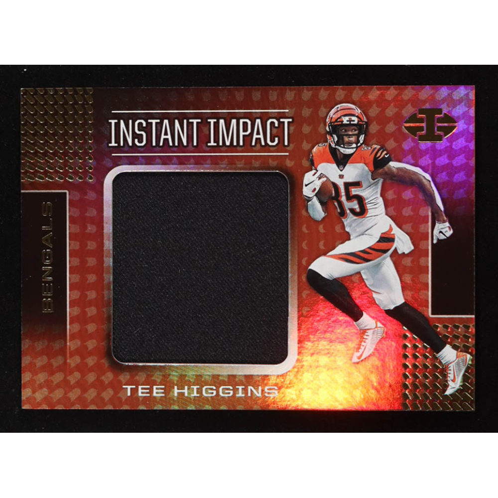 Tee Higgins 2020 Panini Illusions Instant Impact Jerseys #17 RC at PristineAuction.com