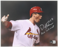 David Freese Signed Cardinals 8x10 Photo Inscribed "2011 WS MVP" (Beckett) at PristineAuction.com
