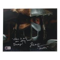 Francois Chau Signed "Teenage Mutant Ninja Turtles" 8x10 Photo Inscribed "There is Only One Thing Next...Revenge!" (Beckett) at PristineAuction.com