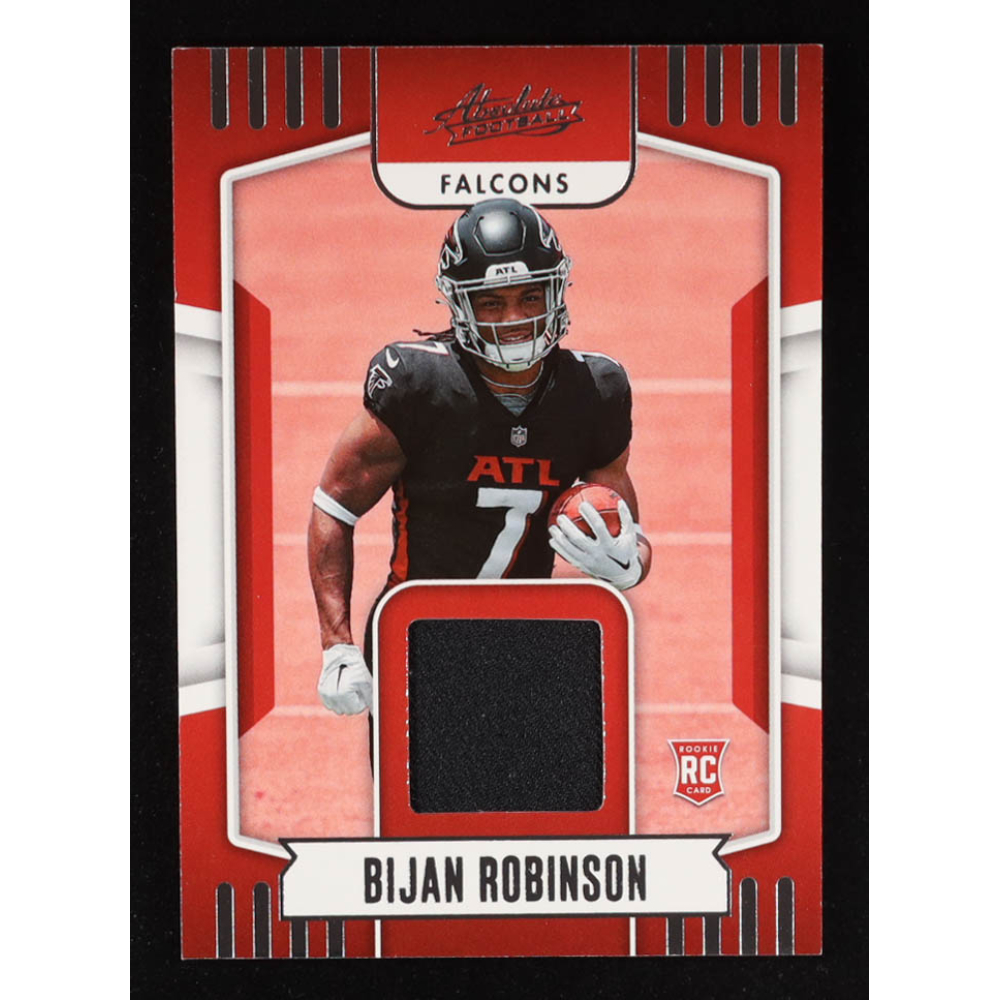 Bijan Robinson 2023 Absolute Absolute Rookie Materials #1 RC at PristineAuction.com