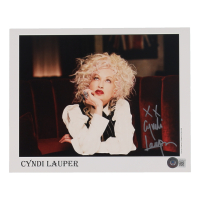 Cyndi Lauper Signed 8x10 Photo Inscribed "XX" (Beckett) at PristineAuction.com
