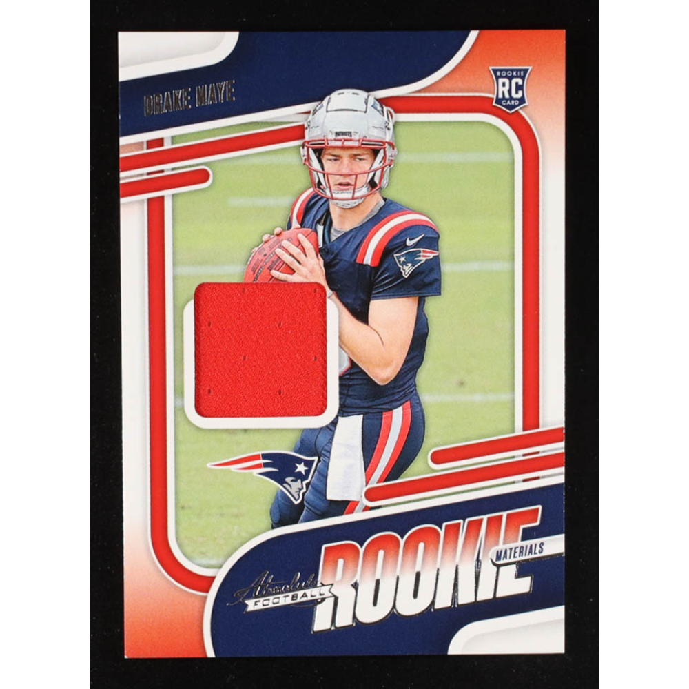Drake Maye 2024 Absolute Absolute Rookie Materials #3 at PristineAuction.com