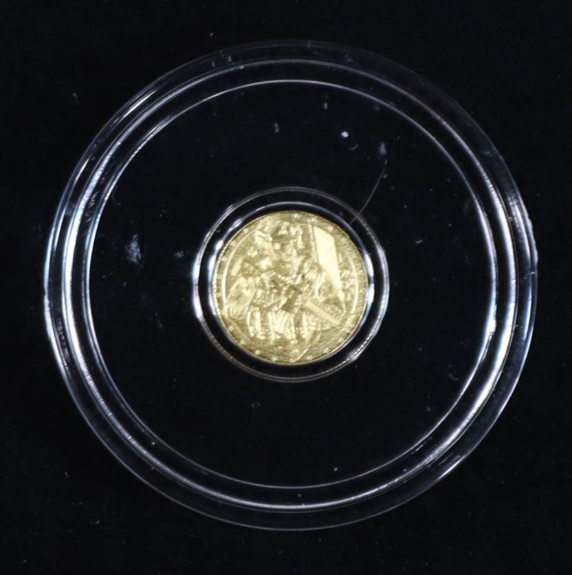 MPM American Soldier 1/200 Ounce .999 Fine Gold Coin | Pristine