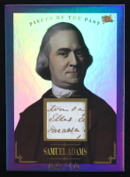 Samuel Adams 2023 Pieces of the Past Historical Premium Edition Single Relics Blue #149 #04/10 at PristineAuction.com