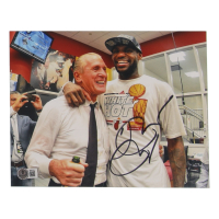Pat Riley Signed Heat 8x10 Photo (Beckett) at PristineAuction.com