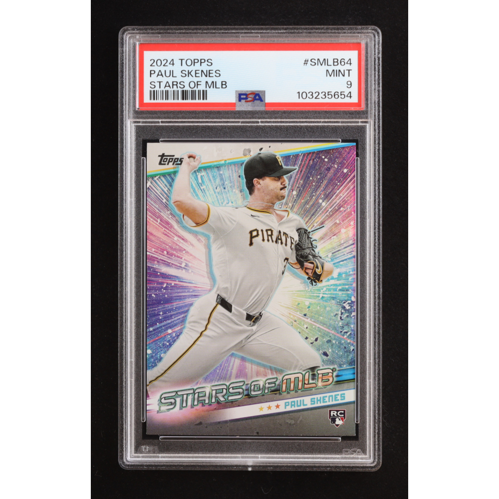 Paul Skenes 2024 Topps Stars of MLB #SMLB64 RC (PSA 9) at PristineAuction.com