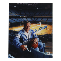 Dean Smith Signed North Carolina Tar Heels 8x10 Photo (Beckett) at PristineAuction.com