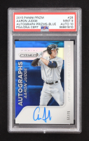 Aaron Judge 2015 Panini Prizm Autograph Prizms Blue #28 RC #57/75 (PSA 9 | Autograph Graded 10) at PristineAuction.com