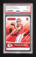 Patrick Mahomes II 2017 Rookies and Stars #201 RC (PSA 9) at PristineAuction.com