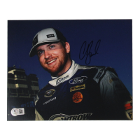 Chris Buescher Signed NASCAR 8x10 Photo (Beckett) at PristineAuction.com