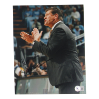 Geno Auriemma Signed UConn Huskies 8x10 Photo Inscribed "Best Wishes!" (Beckett) at PristineAuction.com
