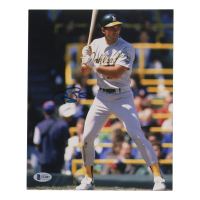 Billy Beane Signed Athletics 8x10 Photo (Beckett) at PristineAuction.com