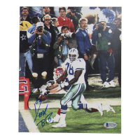 Don Beebe Signed Bills 8x10 Photo Inscribed "BB" (Beckett) at PristineAuction.com