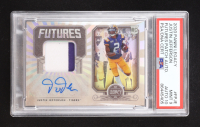 Justin Jefferson 2020 Panini Legacy Futures Patch Autographs #FPJE RC #33/199 (PSA 9 | Autograph Graded 10) at PristineAuction.com