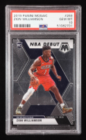 Zion Williamson 2019 Panini Mosaic NBA Debut #269 RC (PSA 10) at PristineAuction.com