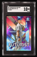 Bobby Witt Jr. 2021 Bowman Chrome Futurist Refractors #FUTBW RC (SGC 10) at PristineAuction.com