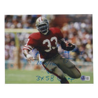 Roger Craig Signed 49ers 8x10 Photo Inscribed "3x SB Champ" & "1000/1000 85" (Beckett) at PristineAuction.com