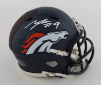 Talanoa Hufanga Signed Broncos Speed Mini Helmet (Beckett) at PristineAuction.com