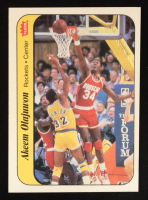 Hakeem Olajuwon 1986-87 Fleer Stickers #9 at PristineAuction.com