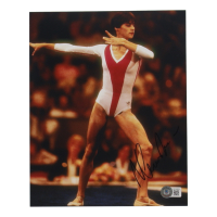 Nadia Comaneci Signed 8x10 Photo (Beckett) at PristineAuction.com