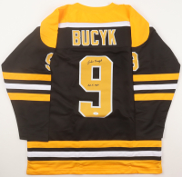 Johnny Bucyk Signed Jersey Inscribed "H.O.F. 1981" (JSA) at PristineAuction.com