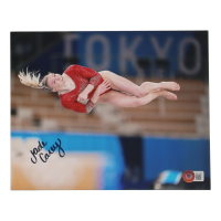 Jade Carey Signed 8x10 Photo (Beckett) at PristineAuction.com