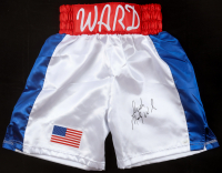 "Irish" Micky Ward Signed Boxing Trunks (JSA) at PristineAuction.com